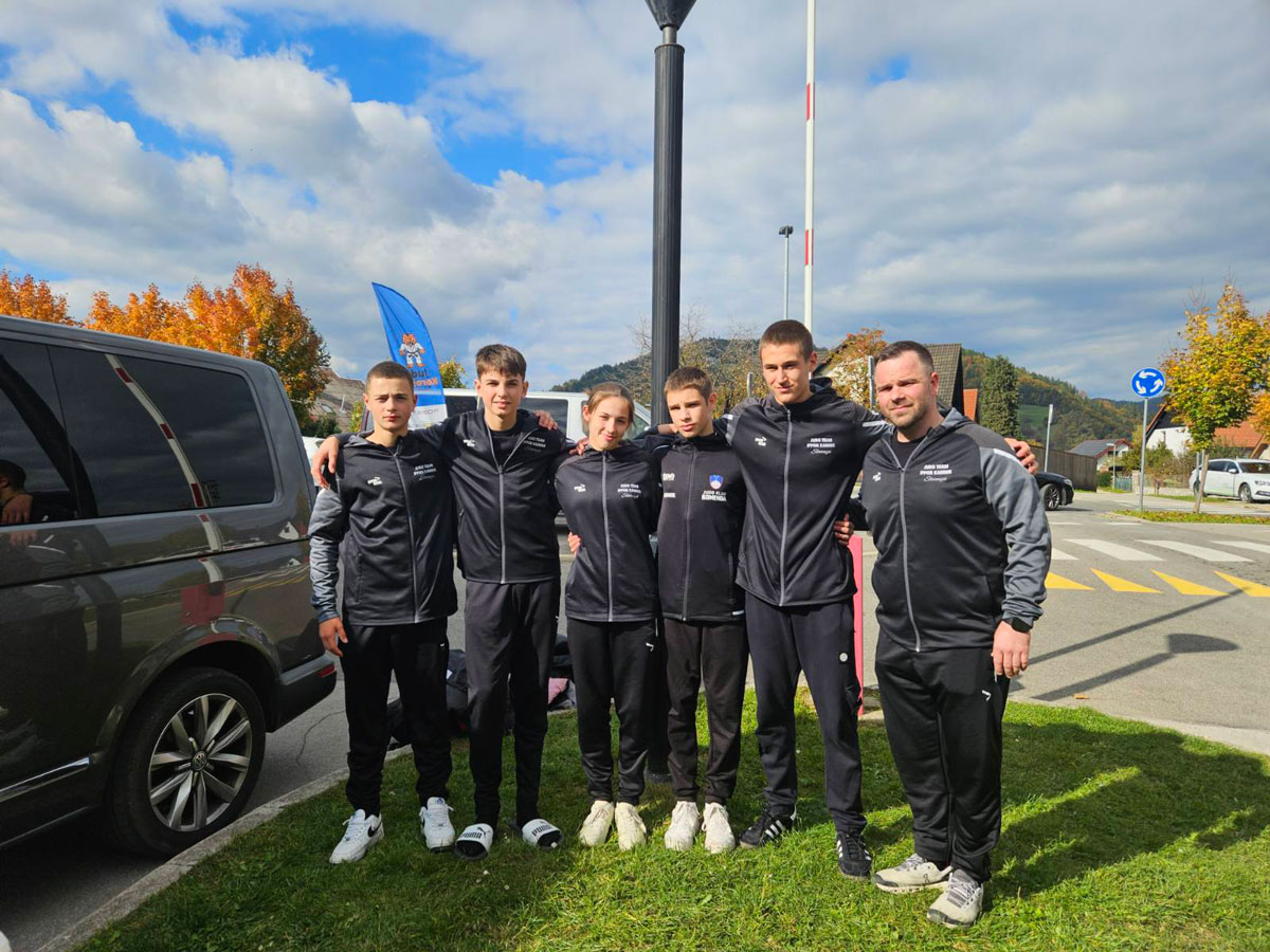 Judo klub Ippon Kamnik uspešno nastopil na močnem mednarodnem tekmovanju Koroška Open 2025