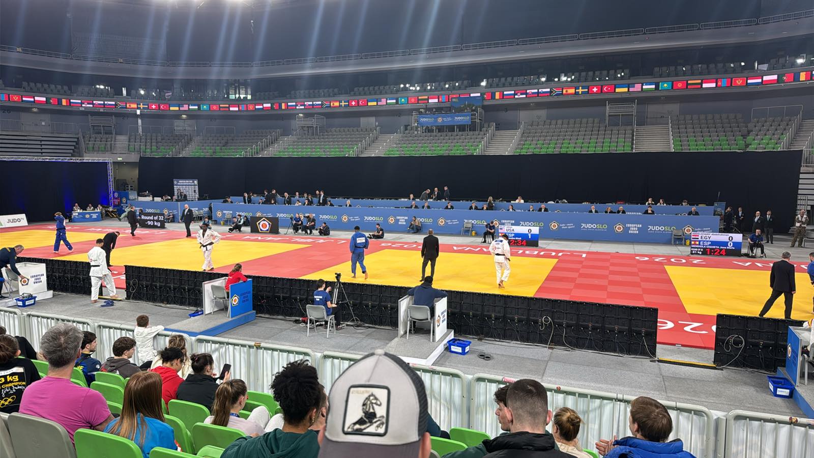 Haya Veinhandl Obaid nastopila na članskem pokalu svetovnega pokala LJUBLJANA EUROPEAN OPEN 2026 v Stožicah 