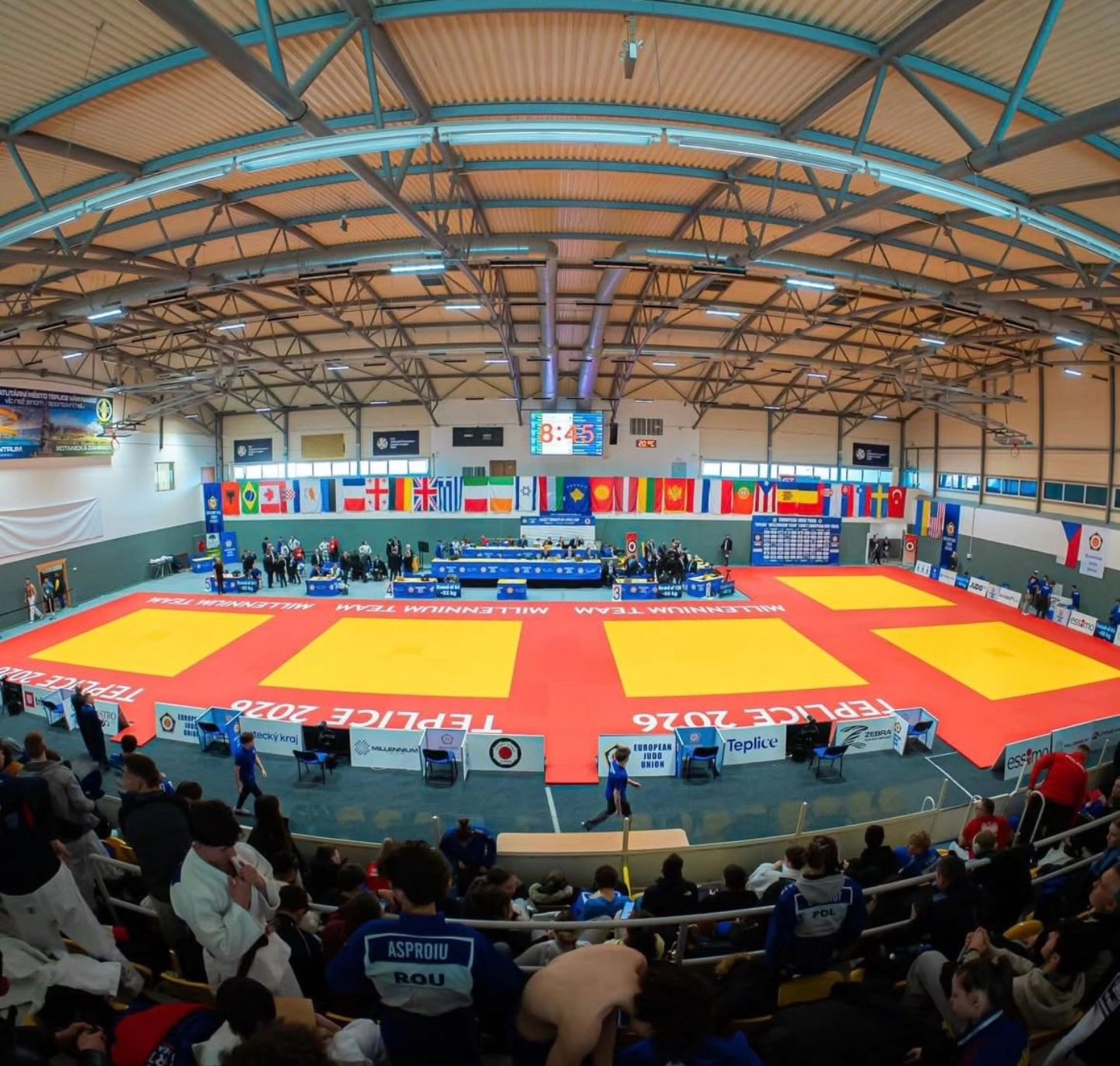 Judo klub Ippon Kamnik z vidnim nastopom na evropskem kadetskem pokalu v Teplicah