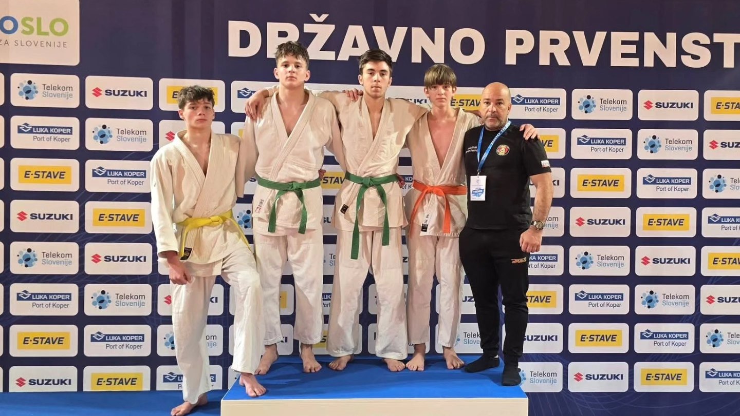 Judo klub Ippon Kamnik do dveh 5. mest na Državnem prvenstvu mlajših kadetov