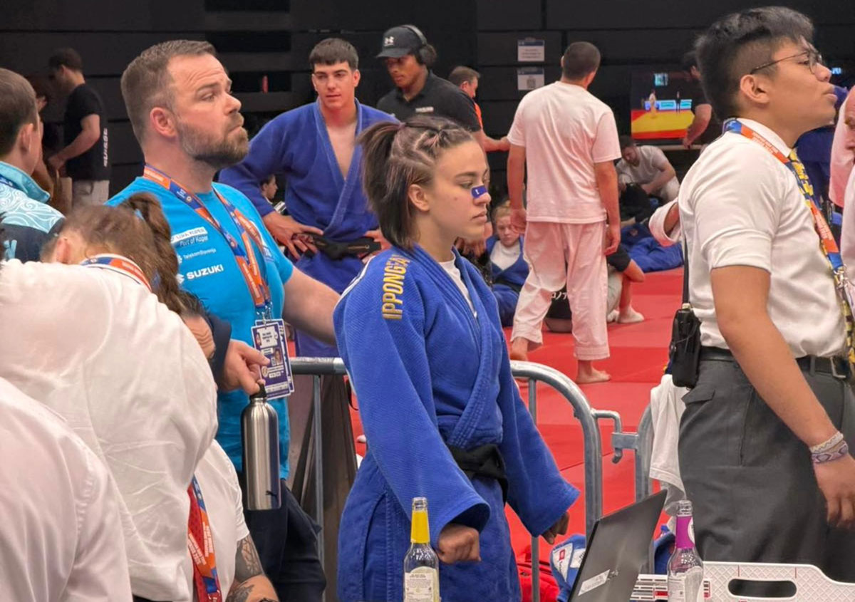 Judoistka Haya Veinhandl Obaid z dobrim nastopom na močnem evropskem pokalu v Gradcu