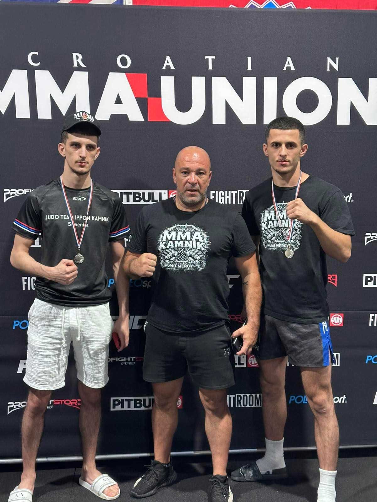 MMA Kamnik z novima medaljama iz Zagreba
