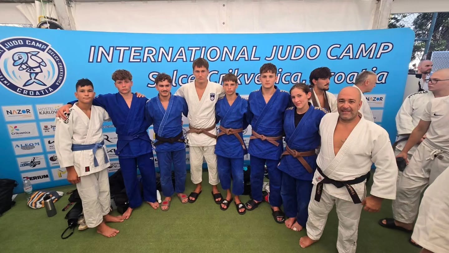 Uspešne judo priprave v Crikvenici za Judo klub Ippon Kamnik